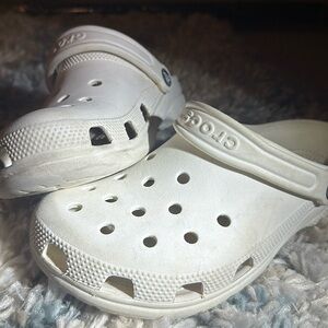 White Crocs